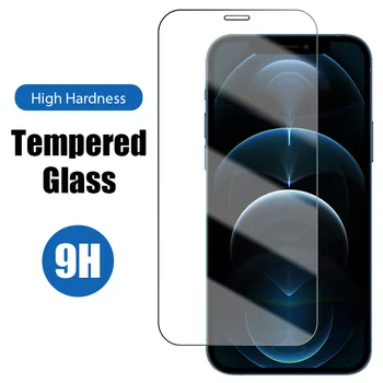 9H kemény edzett üveg iPhone 11-hez 11Pro X XS Max XR képernyővédő fólia iPhone 12 Pro 7 8 Plus 6 6S 5 5S SE 4 telefonüveghez