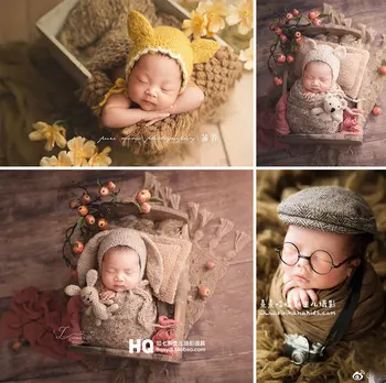 Újszülött baba fotó kalap 100 nap telihold fotó baba 100 napos 100 éves fénykép 100 napos fotózási kellékek kalap fotó kellékek