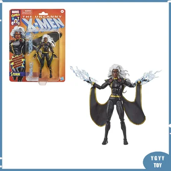 Eredeti Marvel legendák Eredeti X-men vihar akciófigura Ororo Munroe Vintage modell figura Gyűjthető játékok Babaszobor ajándék
