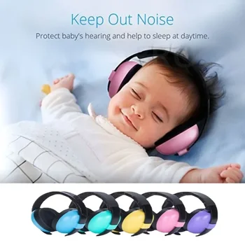 Gyermek fülvédő zajcsökkentő baba fejhallgató Gyermek alvó fülhordágy Baba fülvédő Gyermek fülvédő Alvó füldugók