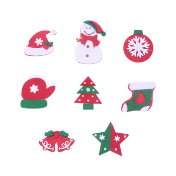YYSD Nem szőtt szövet Karácsonyi kalap Babaház kiegészítők Kellékek DIY kézműves dekoráció