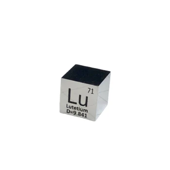 10mm lutécium elem kocka teljes tükörfelület