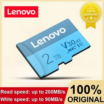 Eredeti Lenovo SD kártya 2TB Micro TF SD kártya 1TB 512GB 256GB 128GB A2 U3 memóriakártya cartao de memoria Nintendo Switch Új