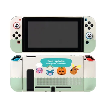 Nintendo Switch Case OLED/NS tartozékhoz Kawaii védőhéj szilikon puha tok tok kapcsoló tartozékokhoz konzolos játék