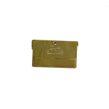 100 darab Aranyozott műanyag héj GBA-hoz GameBoy Advance kártyapatron burkolat fedél csere alkatrész