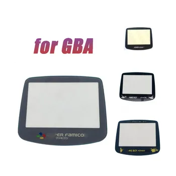 A Game Boy Advance GBA játékkonzol üvegtükrös színes mintás panel, arckeret, képernyővédő fólia Csere