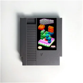 3D blokk játékkosár 72 tűs konzol NES-hez