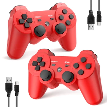 Vezeték nélküli Bluetooth-vezérlő PS3-hoz Játékvezérlő Play Station 3-hoz Joystick Távoli fogantyú Playstation 3 vezérléshez
