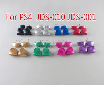 PS4-HEZ JDS-010 001 JDM-001 Fém gomb L1 R1 + L2 R2 Gombok rugó Szerszám Cserealkatrészek Sony 4-hez PS4 játékvezérlő