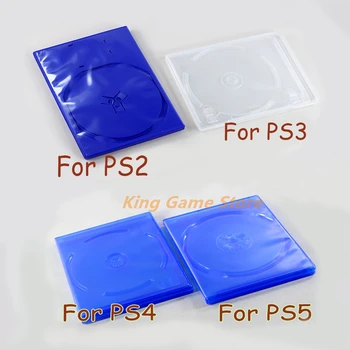 1db CD Játéktok tok védődoboz Paystation PS2 PS3 CD DVD lemezek Tároló doboz PS4-hez PS5 játéklemez borítótok