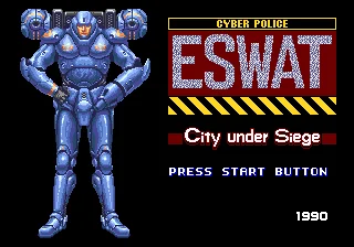 ESWAT 16bit MD játékkártya Sega Mega Drive for Genesis rendszerhez