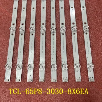 6LED LED háttérvilágítású szalag TCL 65U59 65T6M 65T680 YHE-4C-LB6506-YH05J TCL-65P8-3030-8X6EA LX20210618