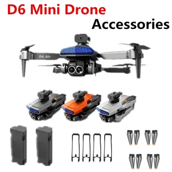 D6 Mini Drone Eredeti tartozékok 3.7V 1800Mah / 3600Mah akkumulátor/ Propeller Blade / USB Line / D6 Drons alkatrészekhez