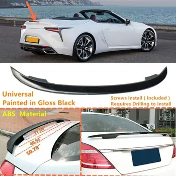 Fit for 21-2023 Lexus LC 500 ABS műanyag spoiler Univerzális csomagtartó szedán hátsó szárny karosszéria készlet tartozékok