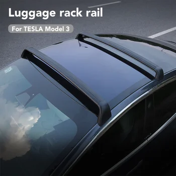 Tetőcsomagtartó Tesla Model 3-hoz Adventure tetősín kereszttartók Teherszállítók Tetőtéri keresztléc Utazási poggyásztartó Autós kiegészítők