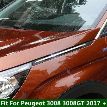 Autó stílus Oldalsó szárny Sárvédő Levéllemez burkolat Burkolat Karosszéria dekorációs kiegészítők Külső matrica Peugeot 3008 3008GT 2017 - 2022