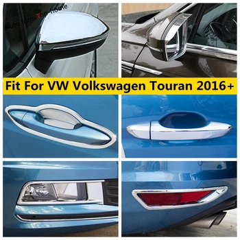 Visszapillantó tükör Eső szemöldök Első hátsó ködlámpa Fogantyú tál fedél burkolat Tartozékok VW Volkswagen Touran 2016 - 2021