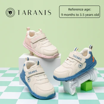 TARANIS Babacipők Divat légáteresztő alkalmi cipők Kültéri csúszásmentes kisgyermekcipők Fiúk lányok tornacipők Gyermek sportcipők