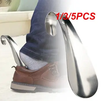 1/3/5DBS rozsdamentes acél cipőkürt univerzális cipőkürt Lazy Shoe Helper Tartós cipőkürt Könnyen fel- és levehető csúszássegítő cipőemelő