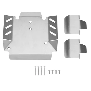 rozsdamentes acél fém alvázpáncél tengelyvédő csúszólemez AXIAL RBX10 Ryft 1/10 RC lánctalpas autófrissítési alkatrészekhez