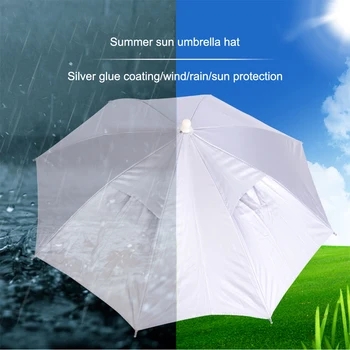 2/3 Szövet Maradj száraz és kényelmes vízálló horgászsapka UV-védelem állítható esernyő sapka
