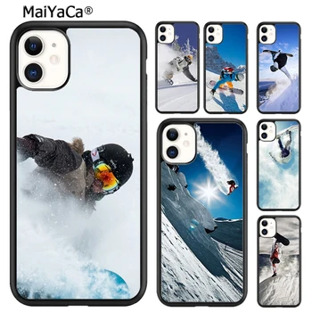 MaiYaCa Cool Sport snowboard telefontok tok iPhone 15 SE2020 6 7 8 plus XR XS 11 12 mini 13 14 pro max coque