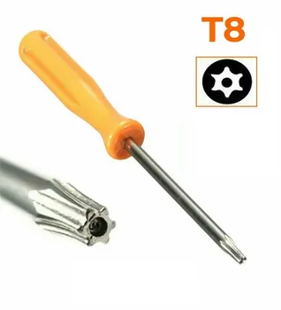 Torx T8 biztonsági nyitó csavarhúzó eszköz konzolhoz speciális csavarhúzó 100mm króm-vanádium acél csavarhúzó